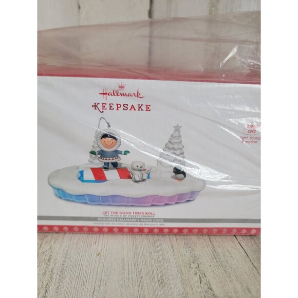 Hallmark let the good times roll World of frosty friends Xmas figure - Picture 3 of 7
